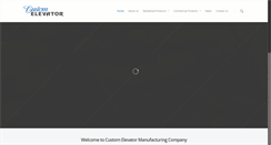 Desktop Screenshot of customelevatorinc.com