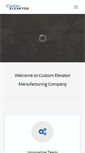 Mobile Screenshot of customelevatorinc.com